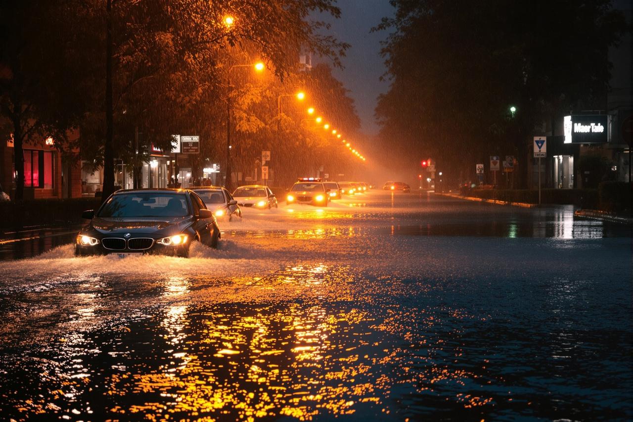 某城市突降特大暴雨,全城开启看海模式 - 吃瓜网站 某城市突降特大暴雨,全城开启看海模式 - 吃瓜网站