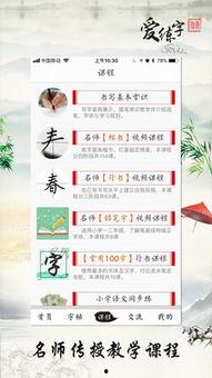 成人练字带视频的软件,轻松掌握书法艺术