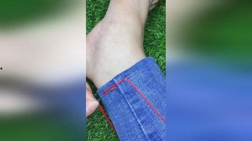 怎么缝成人裤脚视频教学,轻松学会缝制成人裤脚技巧