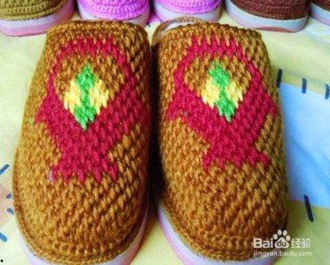 成人钩毛拖鞋教程视频,教程视频详解