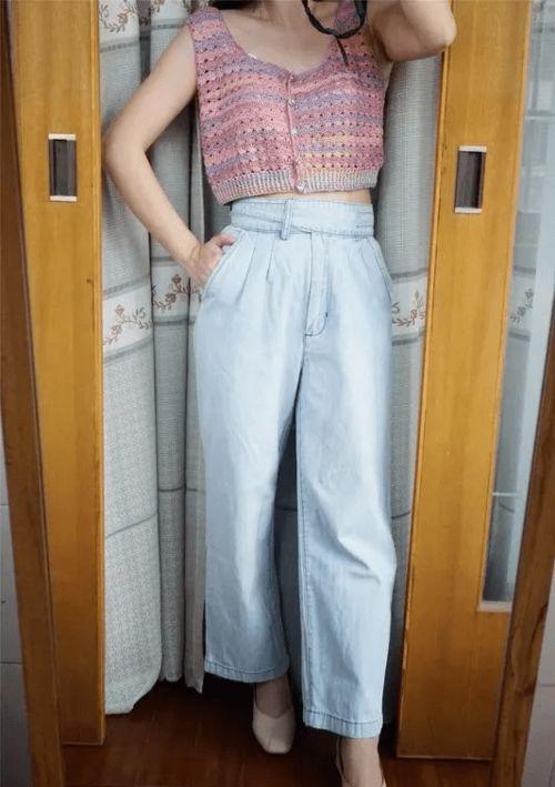 钩成人女人背心教程视频,钩编达人教你轻松制作时尚女人背心