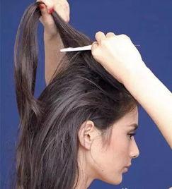 成人卷发编发简单款视频